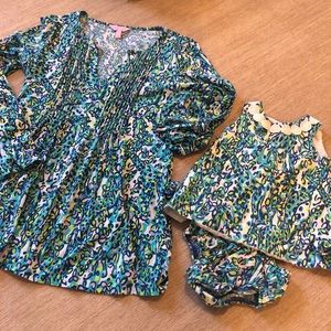 Lilly Pulitzer mommy and me set